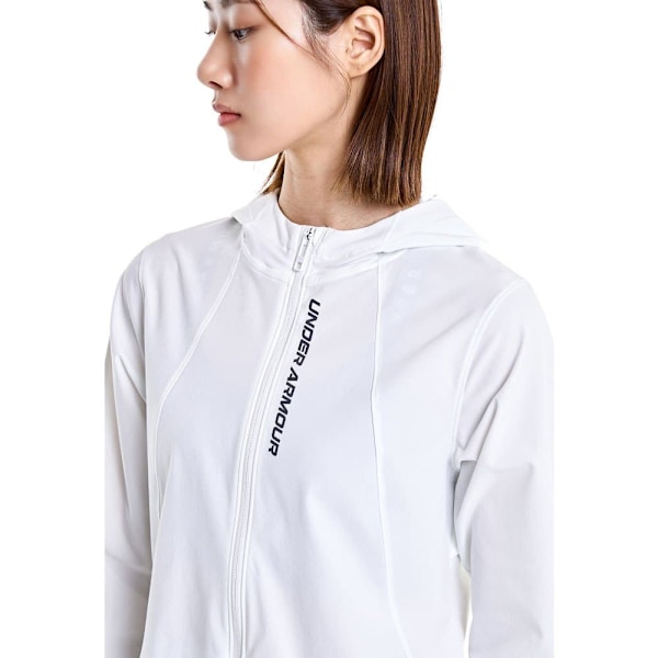 Under Armour Jakke Outrun The Storm Hvid M Kvinde
