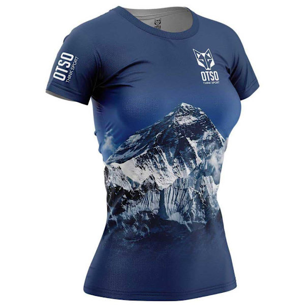 Otso Lyhythihainen T-shirt T-shirt Sininen L Nainen