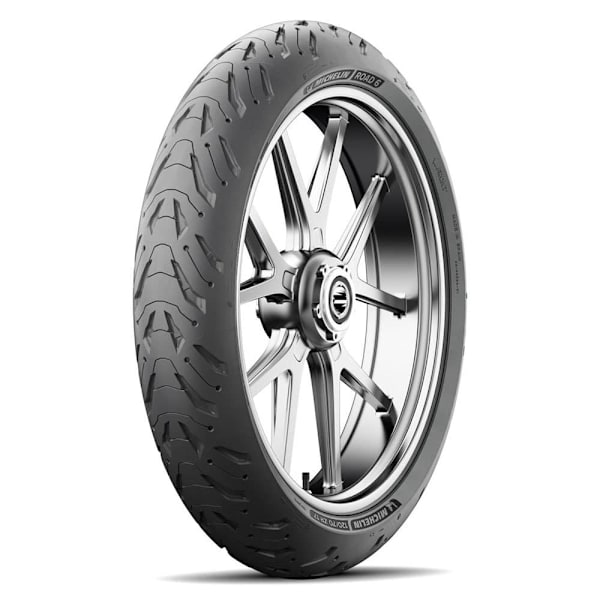Michelin Moto Vejdæk Road 6 59w Tl Sort 120 / 70 / R18