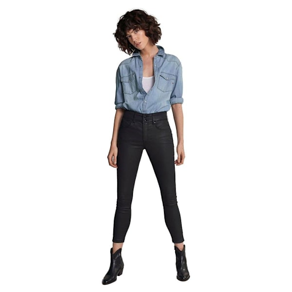 Salsa Jeans 121997-000 Secret Push In In Coating Secret Push In In Coating Jeans Svart 34 / 30 Kvinna