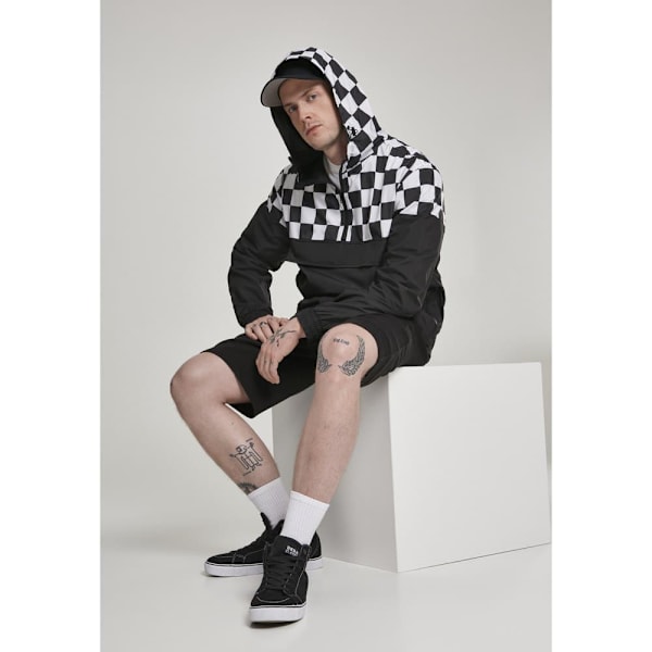 Urban Classics Blok Pull Over Parka Sort M Mand
