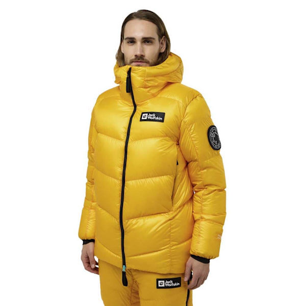 Jack Wolfskin Expdn Cook Jacka Gul L Man