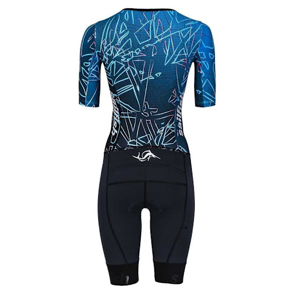 Sailfish Kortärmad Trisuit Aerosuit Perform  L Kvinna