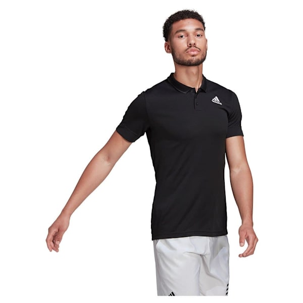 Adidas Lyhythihainen Poolo Freelift Musta S Mies