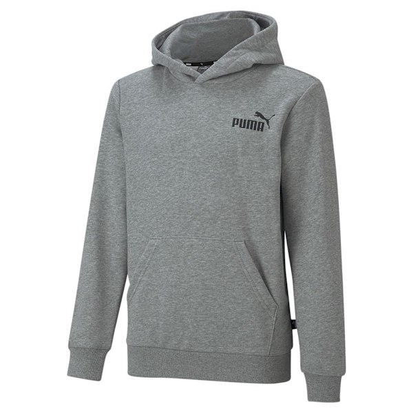 Puma Ess Small Logo Tröja Med Huva Grå 11-12 Years Pojke