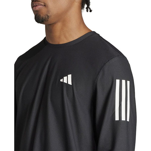 Adidas Langærmet T-shirt Own The Run Base Sort XL / Regular Mand