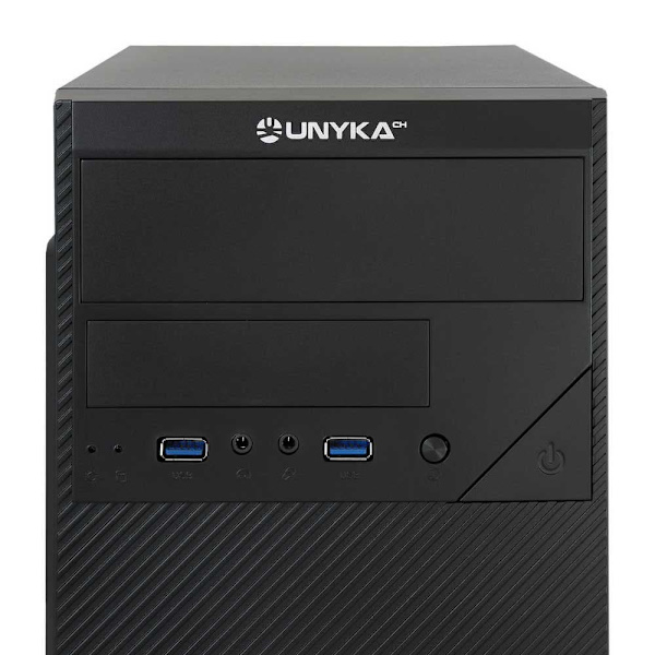 Unykach Tower Case Aero C20 Musta