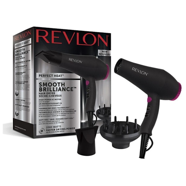 Revlon Rvdr5251e 2000w Søvfarvet Sort, Lyserød