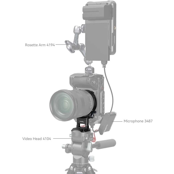 Smallrig Drejelig Stativ 4244 H/v Sony A1/a7/a9/fx