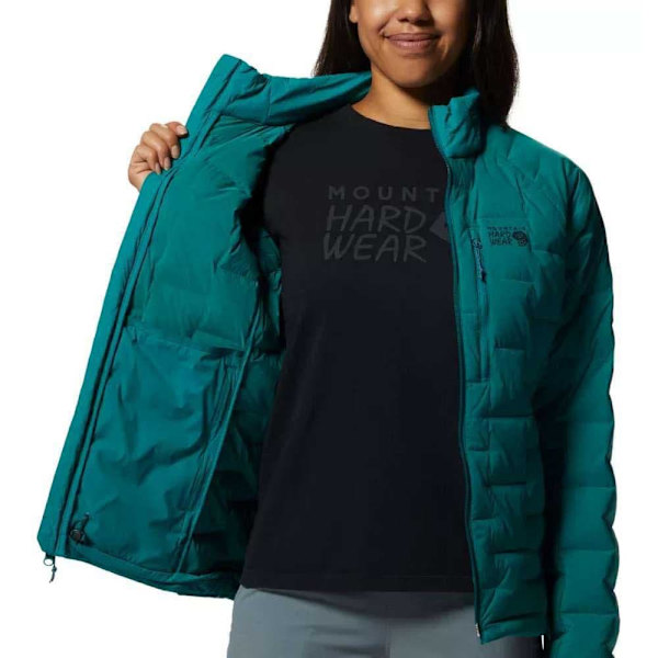 Mountain Hardwear Stretch Dunjacka Blå XS Kvinna