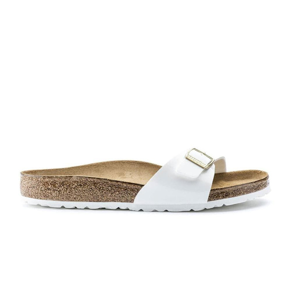 Birkenstock Sandaler Madrid Bs Hvid EU 37 Kvinde