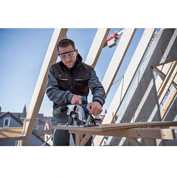 Bosch Professional Pyörösaha Gks 18v-57-2 Professional Hopeinen