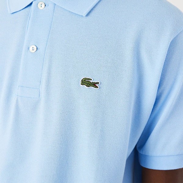 Lacoste Classic Fit L.12.12 Kortärmad Polotröja Blå M Man