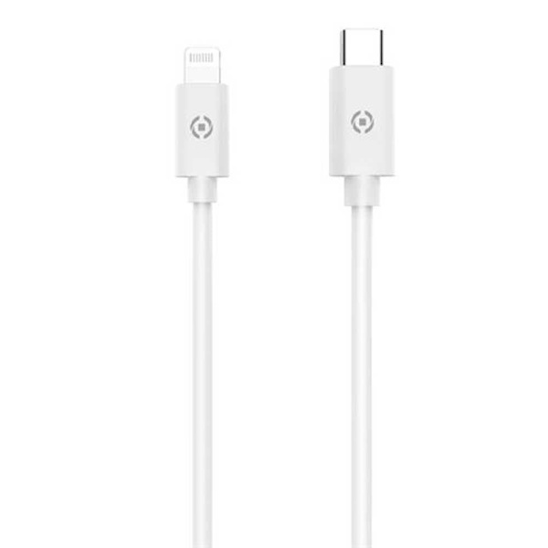 Celly Usb-c To Lightning 1m Transparent