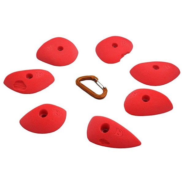 Fixe Climbing Gear Duck Beaks Pack 7 Kiipeily Patoa Punainen M