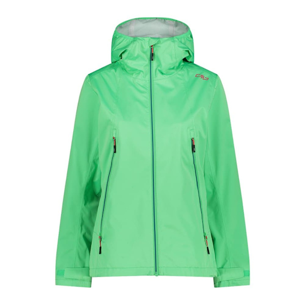Cmp Jakke Fix Hood 32z5066 Grøn L Kvinde