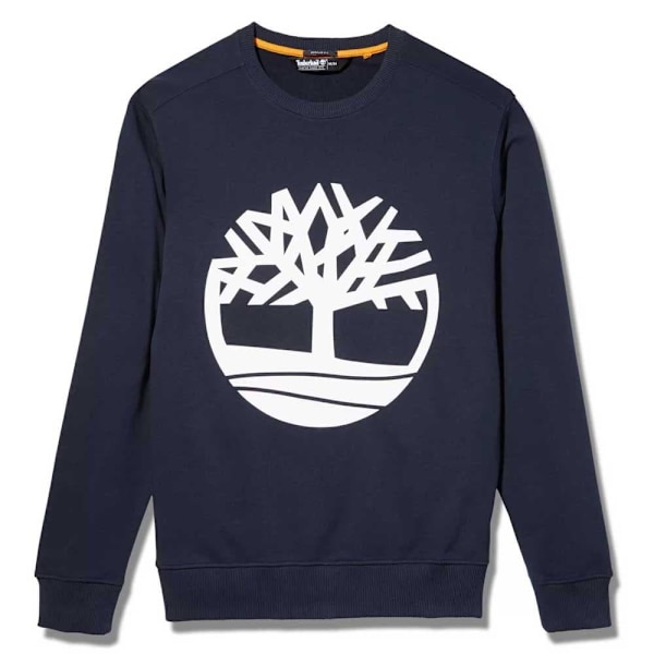 Timberland Core Tree Logo Crew Brushback Tröja Blå S Man