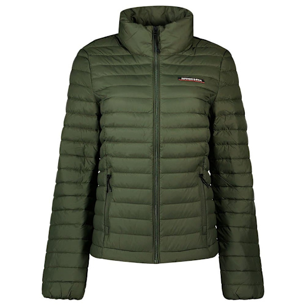 Superdry Jacka Code Tech Core Down Grönt XS Kvinna