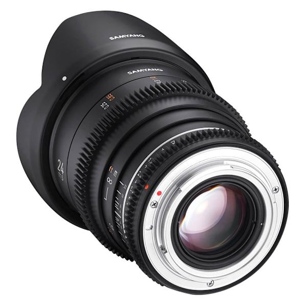 Samyang Mf 24 Mm T1.5 Vdslr Mk2 Canon Rf Kameralinse Sort