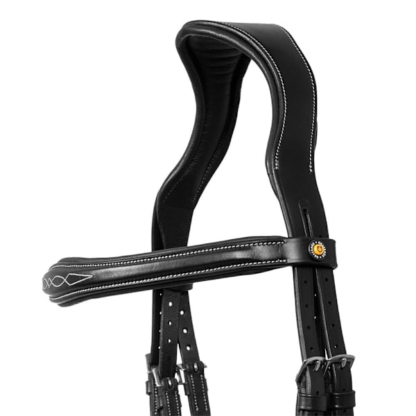 Equestro Anatomic Soft Stitched Suitset Musta Full