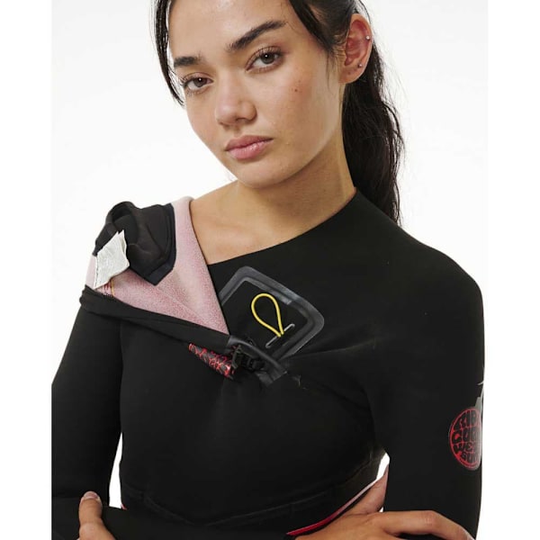 Rip Curl Pitkähihainen Vetoketjuton Neopreenipuku Fbomb Fusion 4/3 Mm Musta 8