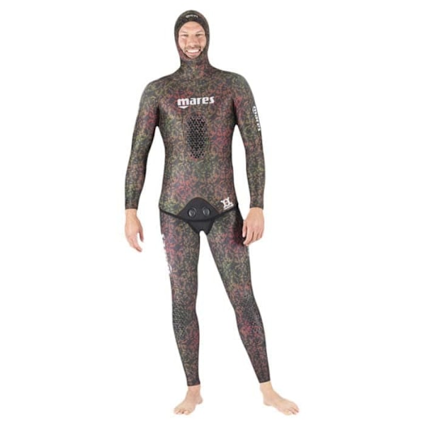 Mares Pure Passion Spearfishing Jakke Polygon 7 Mm Open Cell Brun XL