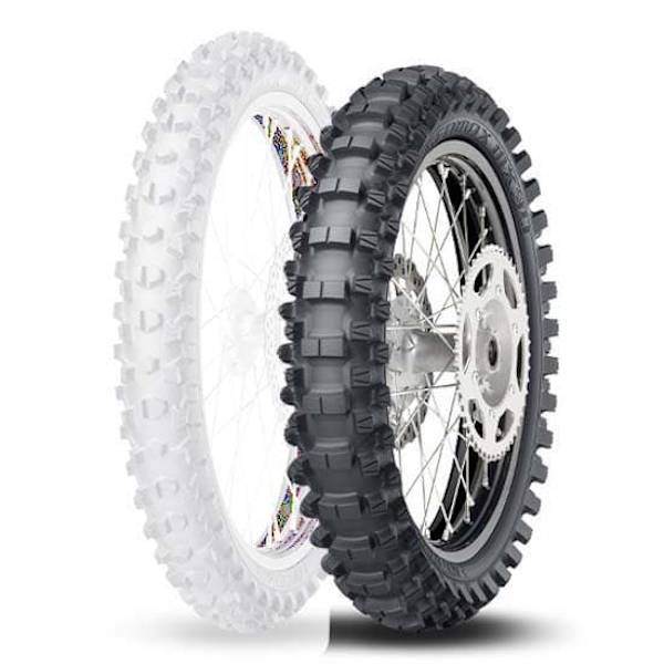 Dunlop Off-road Bagdæk Geomax Mx34 Nhs 64m Tt Semisoft Søvfarvet 110/100 / R18