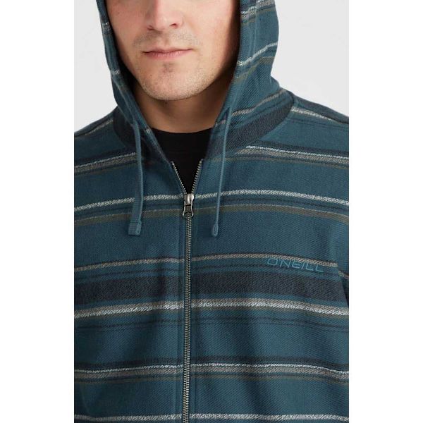 O´neill Bavaro Sweatshirt Med Lynlås Blå S Mand