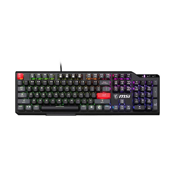 Msi Vigor Gk41 Dusk Gamingtangentbord Svart