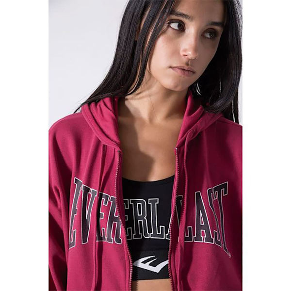 Everlast Logo Sweatshirt Med Dragkedja  M Kvinna