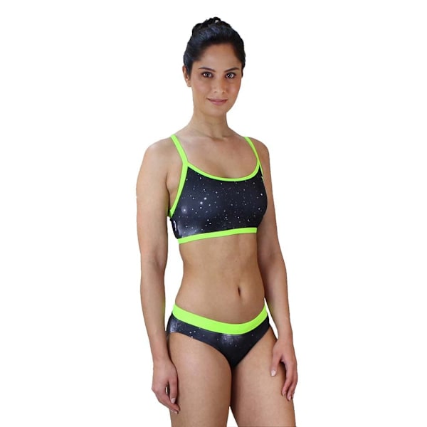 Zone3 Bikini Cosmic Grøn,Sort 30 Kvinde
