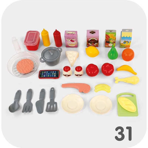 Ninco Keittiö Real Cooking Xl Hopeinen