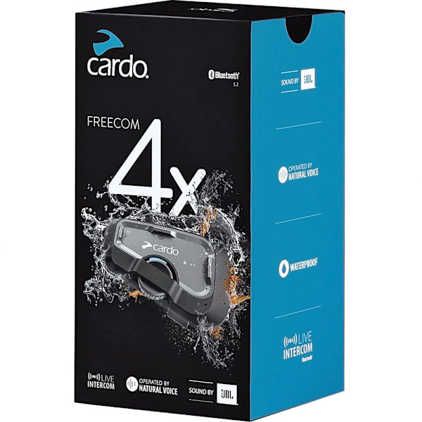 Cardo Samtaleanlæg Freecom 4x Sort Sort