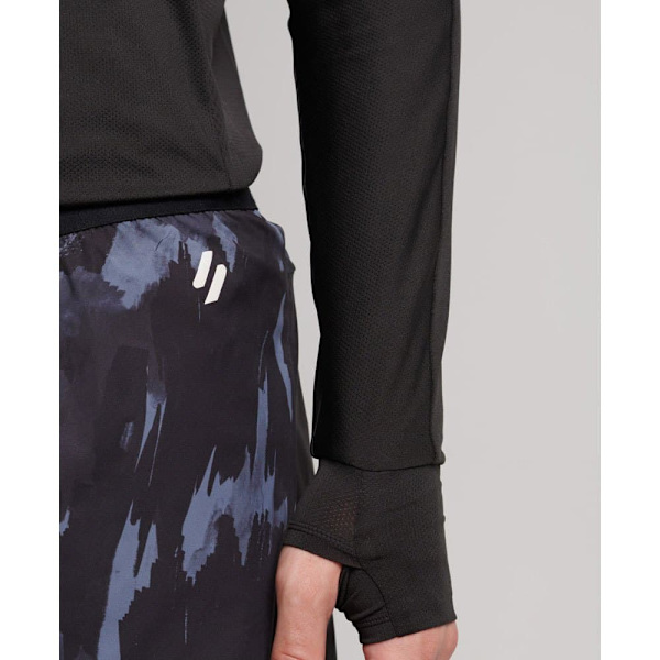 Superdry Shorts Run Race Grå XL Mand