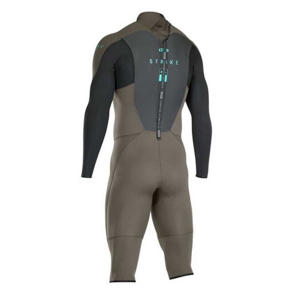Ion Langærmet Neopren-kortdragt Med Lynlås Bagpå Strike Element Overknee Dl 4/3 Mm Grøn XS