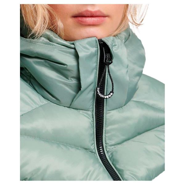 Superdry Vadderad Jacka Fuji Grönt 2XS Kvinna