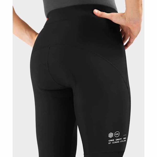 Siroko Core Speed Långa Tights Utan Axelband Svart 2XL Man