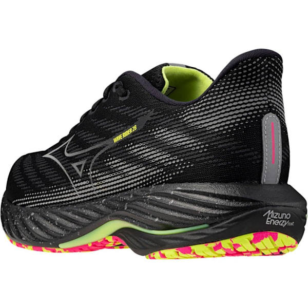 Mizuno Wave Rider 28 Unisex Løbesko Sort EU 37 Mand