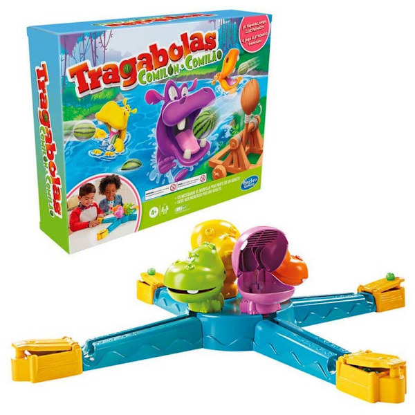Hasbro Leksaksbrädspel Tragabolas Comilón Flerfärgad