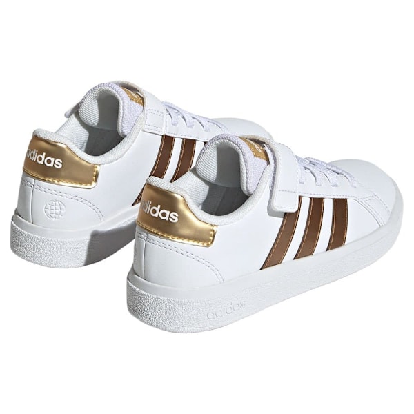 Adidas Tränare För Barn Grand Court 2.0 El Beige EU 38 2/3