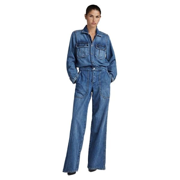 G-star Jumpsuit Utility Blå S Kvinna