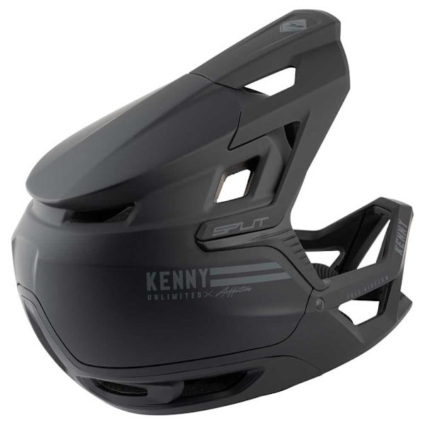 Kenny Split Downhillhjelm Sort L