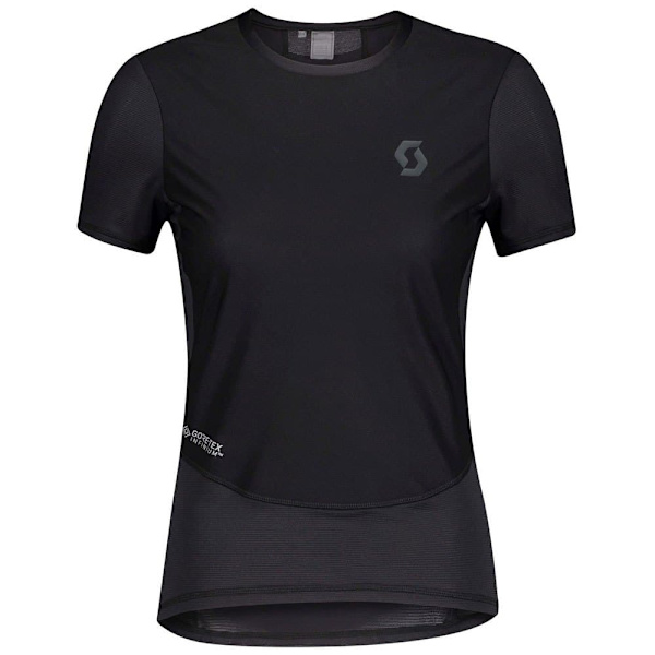 Scott S/sl Kortärmad Baslager Svart 2XL Kvinna