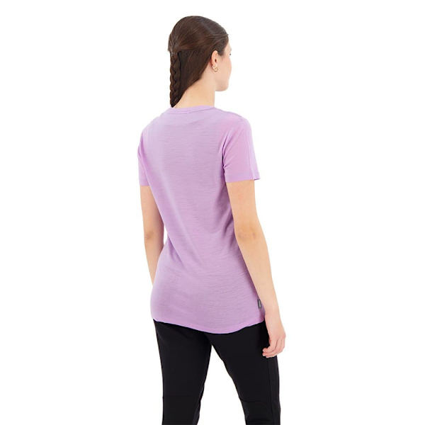 Icebreaker Tech Lite Ii Ib Natural T-shirt Med Korta ärmar Lila XS Kvinna