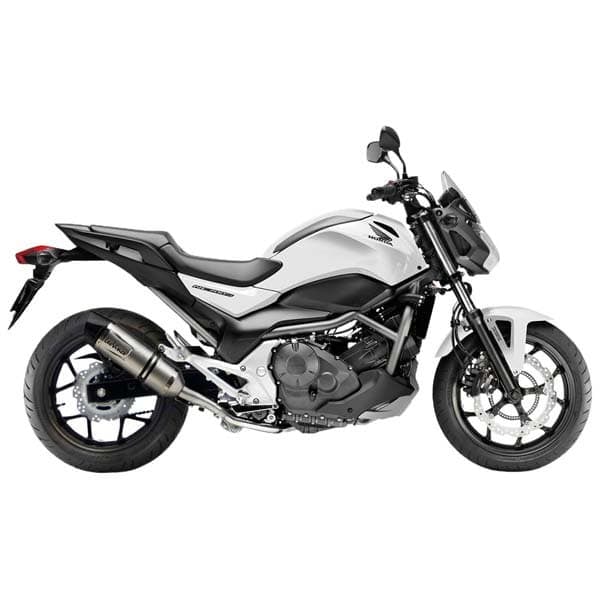 Leovince One Evo Honda Nc 700 8700e Ikke-homologeret Slip-on Lyddæmper Søvfarvet Not Homologated
