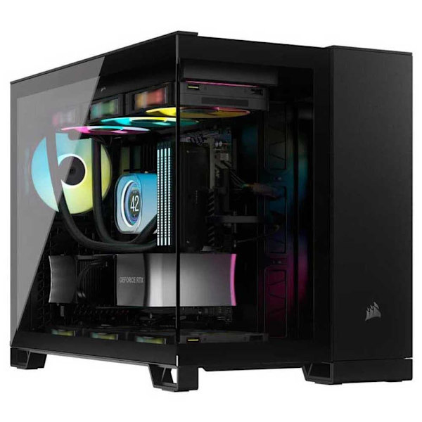 Corsair 2500x Rgb Pc-tårnhus Sort
