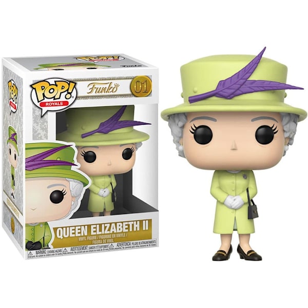 Funko Pop Royal Wedding Queen Elizabeth Ii Guld