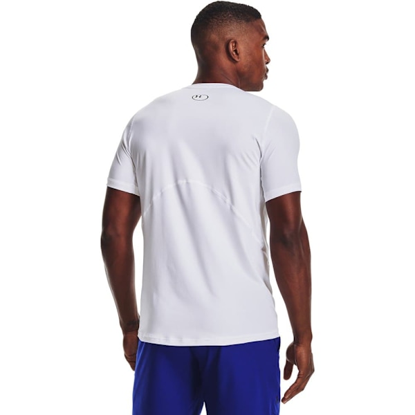 Under Armour Ches Courtes Jersey Ajusté À Hvid XL / Regular Mand