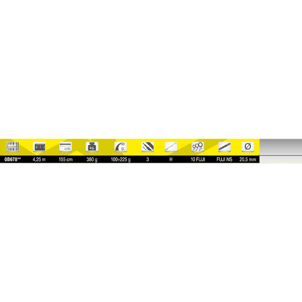 Tubertini Surfcasting Stång R18 Titanium Silver 4.25 m / 100-225 g