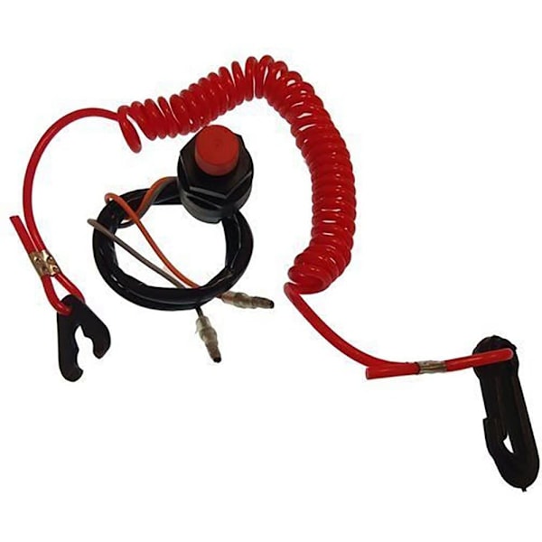 Recmar Sytytysvirtakytkin Rec69w-82575-00 Yamaha/mariner Punainen